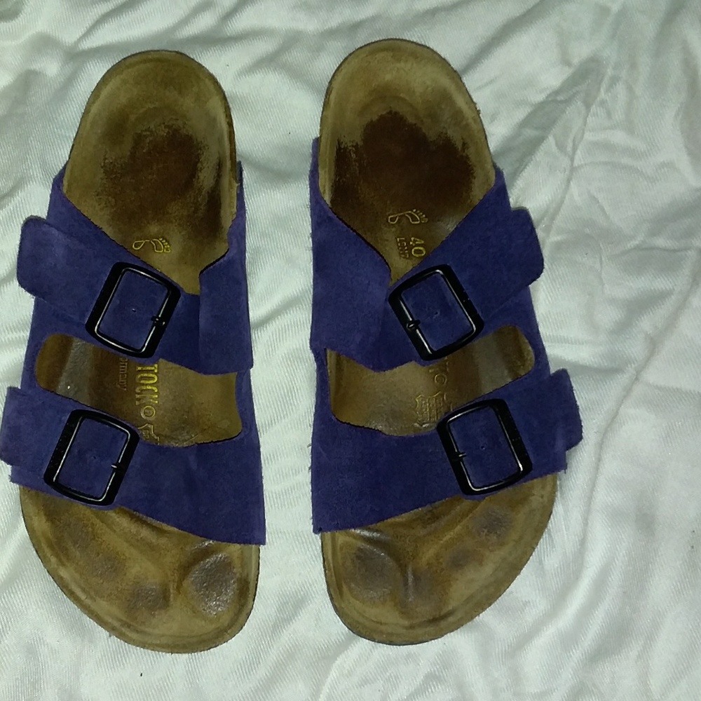 🌞*RARE!*🌞 Purple💜Suede Birkenstock💜Arizona😊